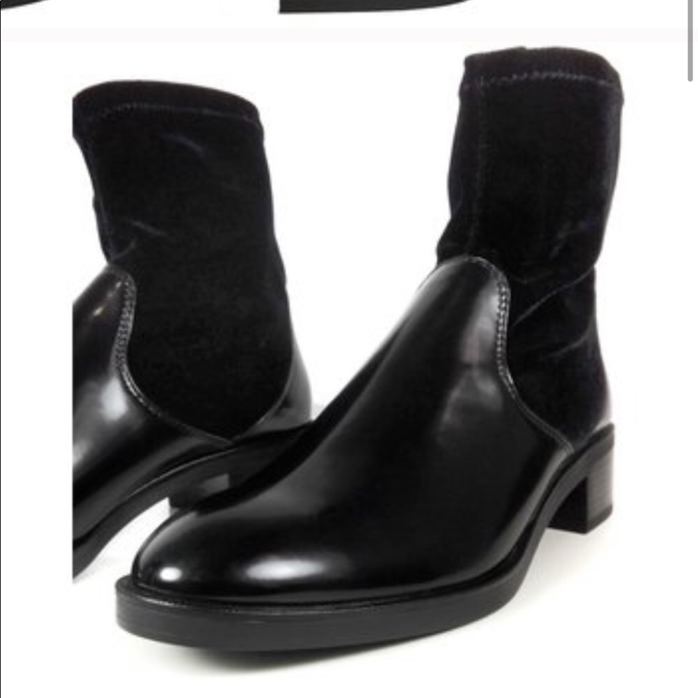 Zara ankle velvet boots - Picture 4 of 7
